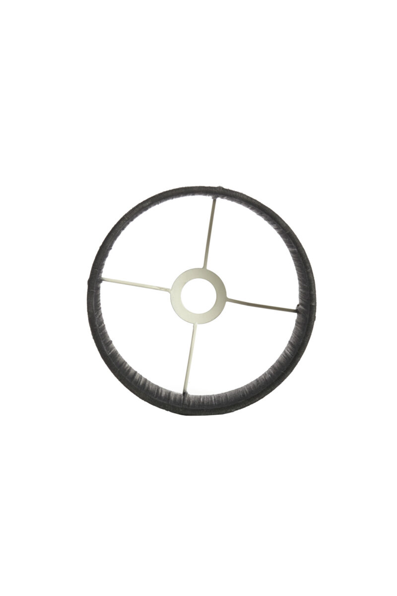 Pantalla de lámpara ombre gris en forma de cilindro Light & Living Tossa - Ø 25 cm - Imagen 5