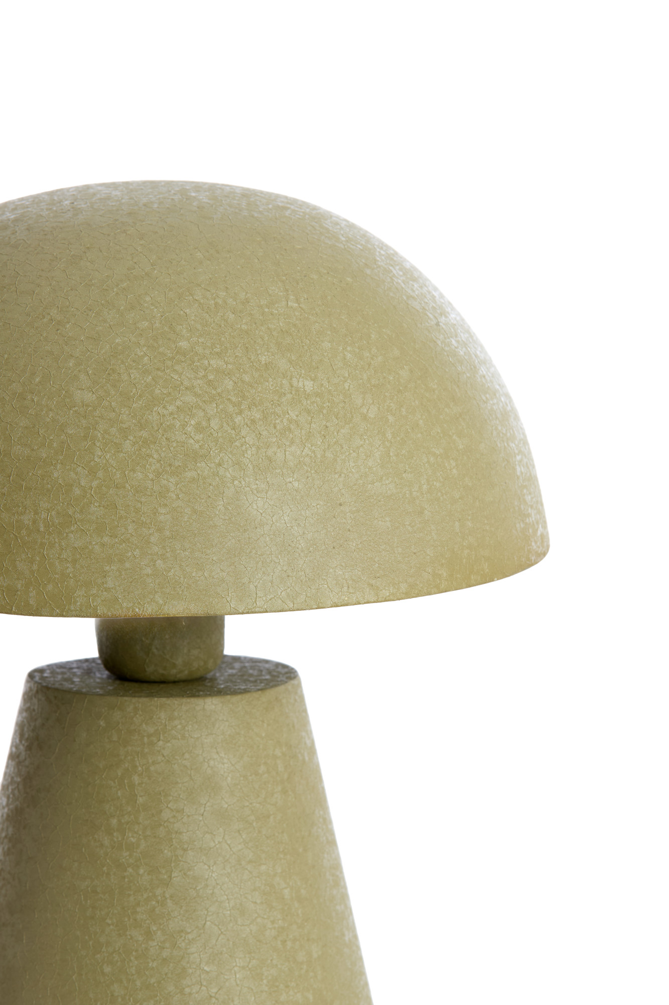 Lámpara de mesa verde metálico Light & Living Surrina - Imagen 3