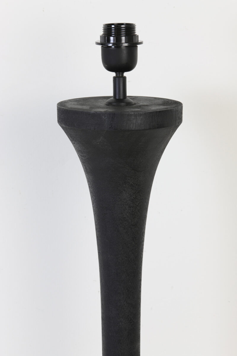 Base de lámpara de mesa negra elegante Light & Living Nicolo - H. 130 cm - Imagen 3
