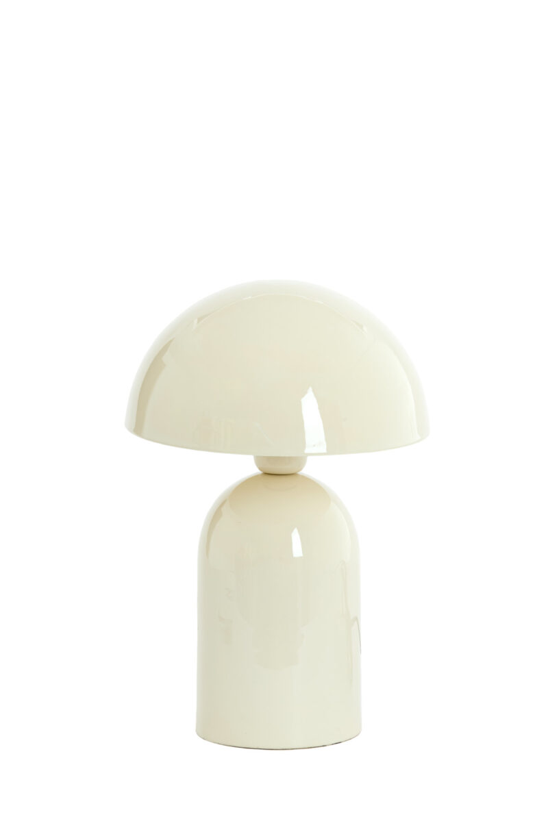 Lámpara de mesa blanca brillante Light & Living Tolima - H. 35 cm - Imagen 2
