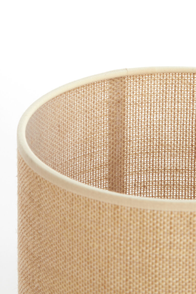 Pantalla de lámpara cilíndrica beige original Light & Living Sendai - Ø 20 cm - Imagen 5