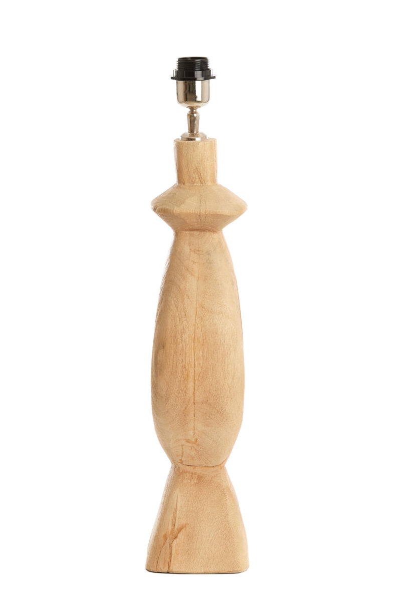 Base de lámpara de madera decorativa Light & Living Django - H. 58 cm - Imagen 4