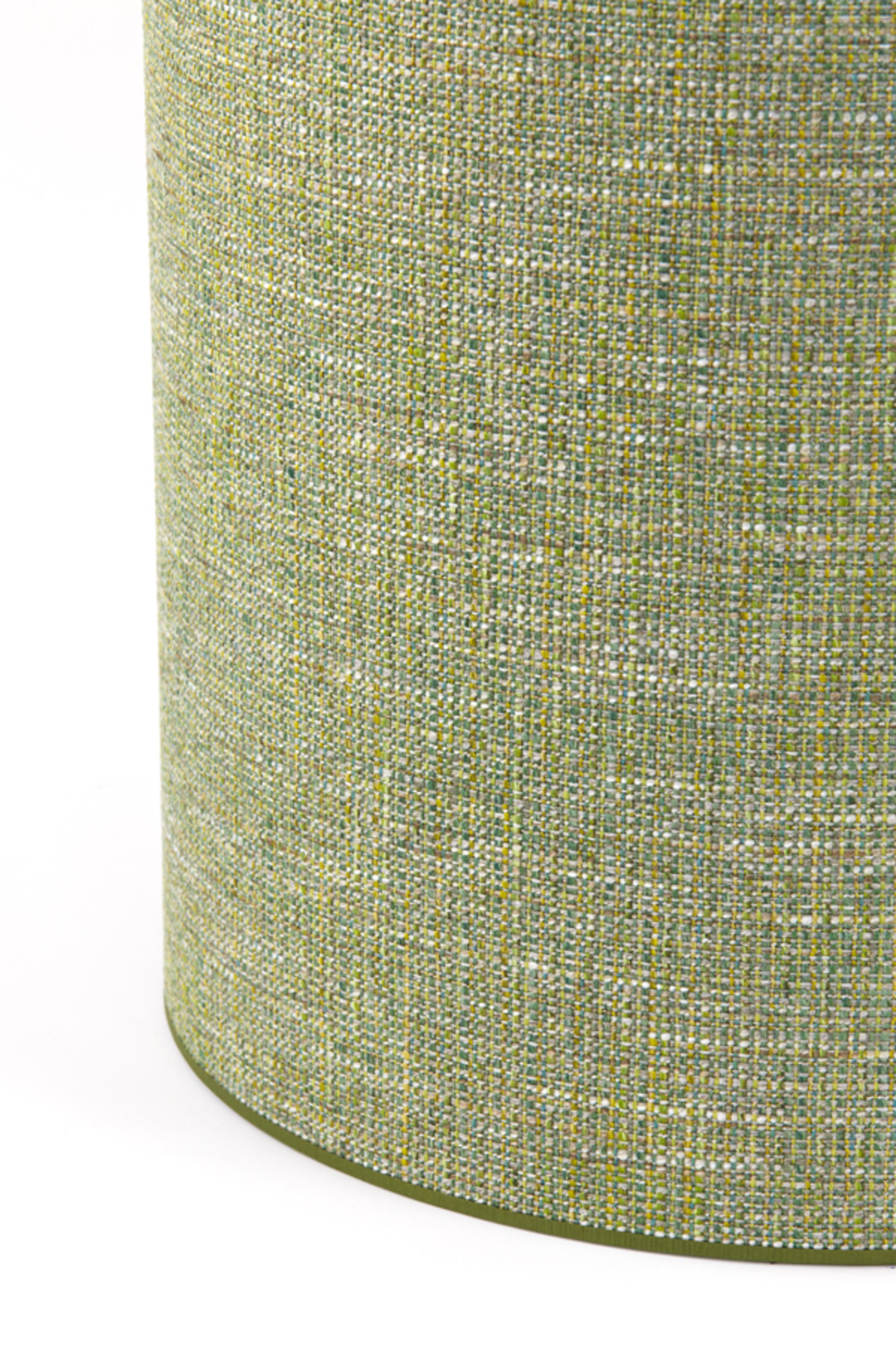 pantalla de lámpara de tejido verde cilíndrica Light & Living Tweed - Imagen 8