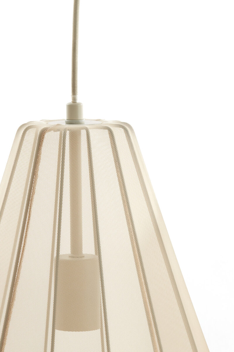 Conjunto de lámparas colgantes de hilo beige Light & Living Itela – An. 80 cm - Imagen 5