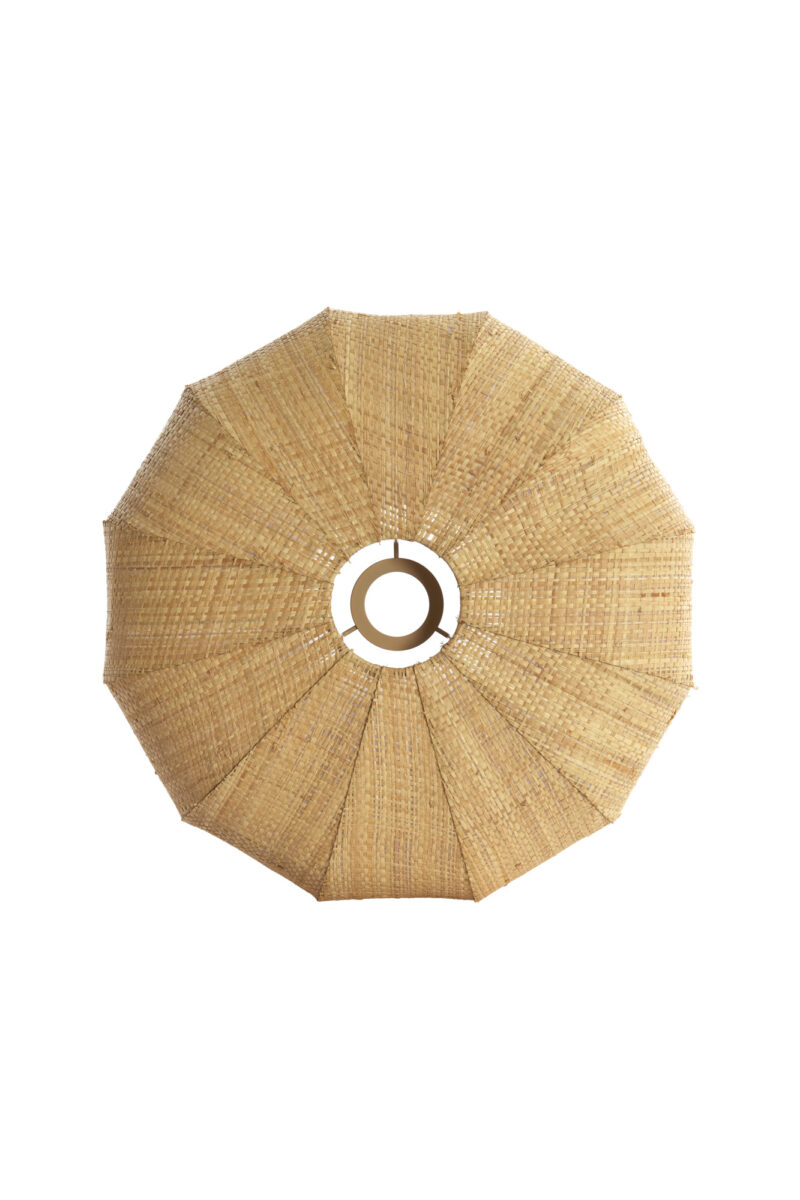 Pantalla de lámpara de ratán trenzado Light & Living Rafika - Ø 40 cm - Imagen 3