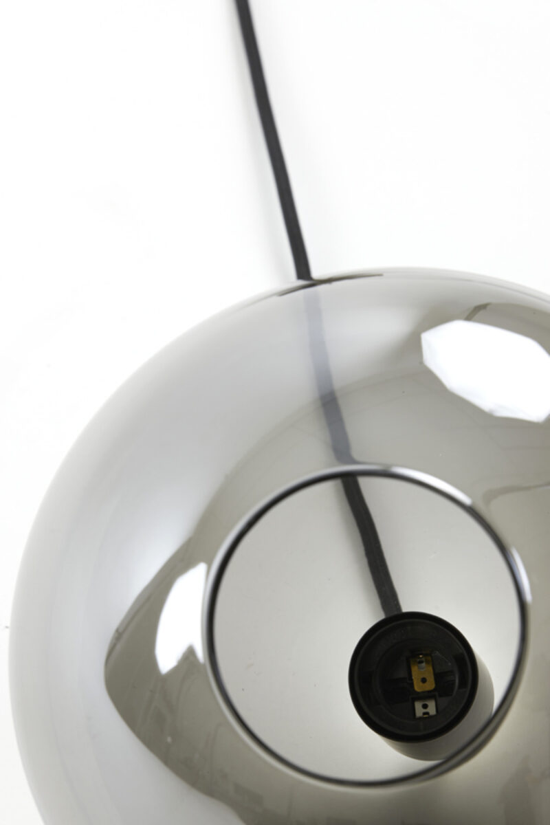 Lámpara esférica de vidrio ahumado Light & Living Subar - Ø 25 cm - Imagen 7