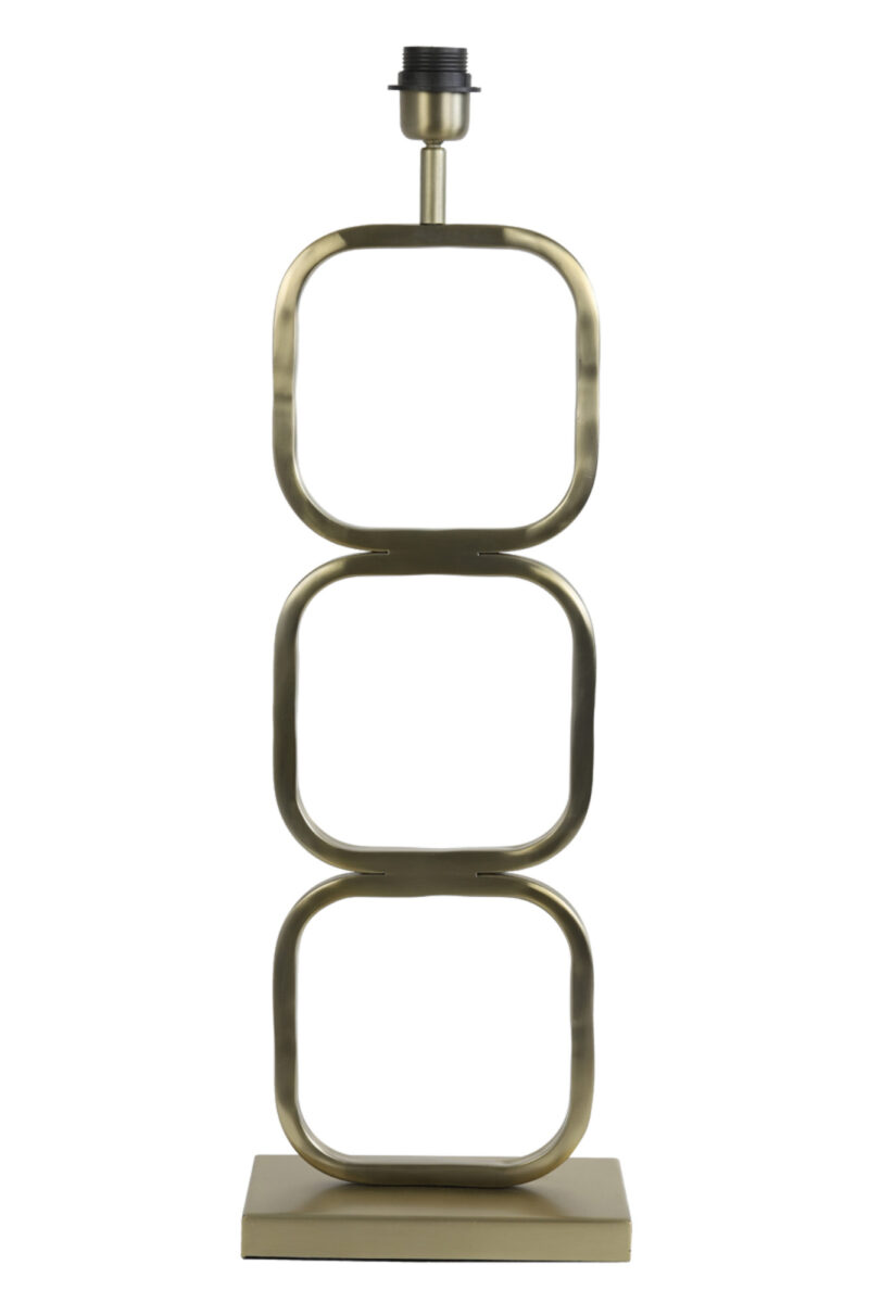 Base de lámpara metal diseño moderno Light & Living Lutika - H. 69 cm - Imagen 2