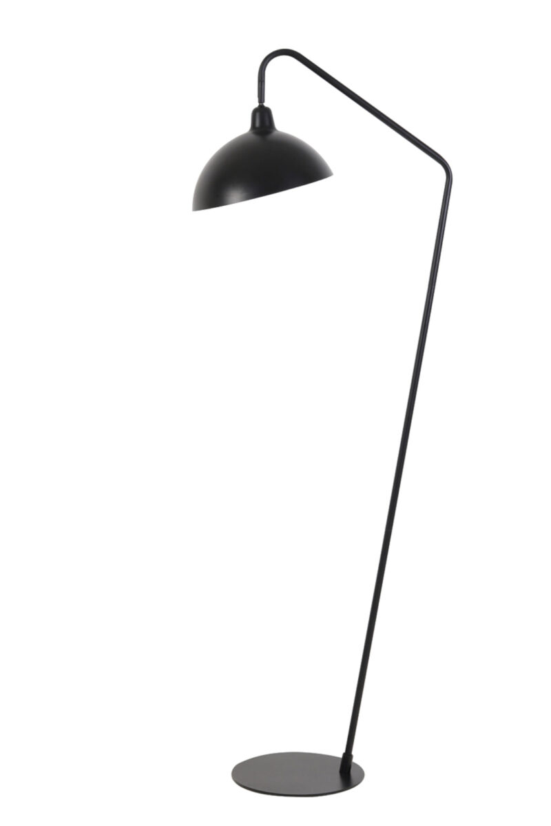 Lámpara de pie de metal negro Light & Living Orion - H. 150 cm - Imagen 3