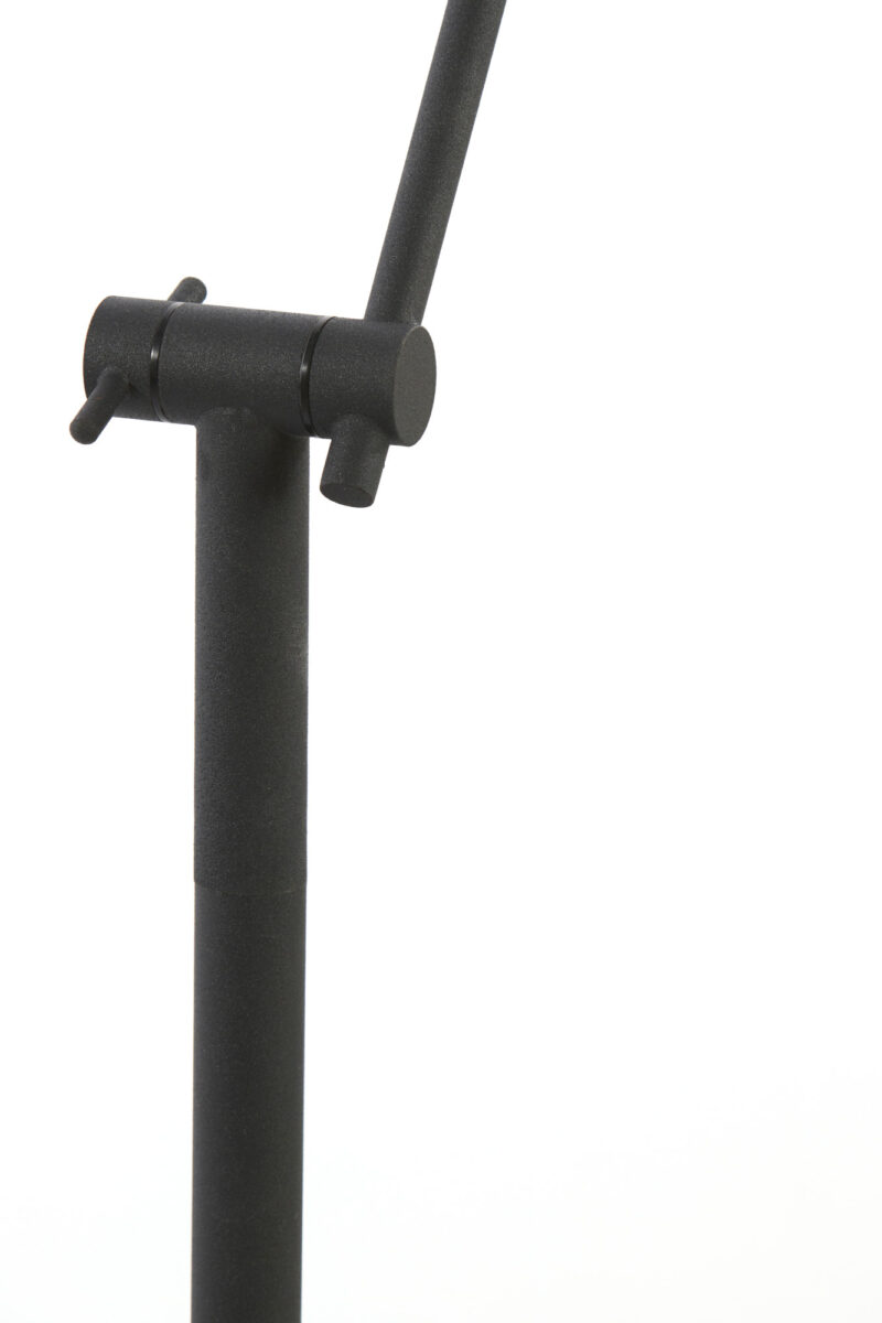 Lámpara de pie negra ajustable Light & Living Rijeka - H. 150 cm - Imagen 5