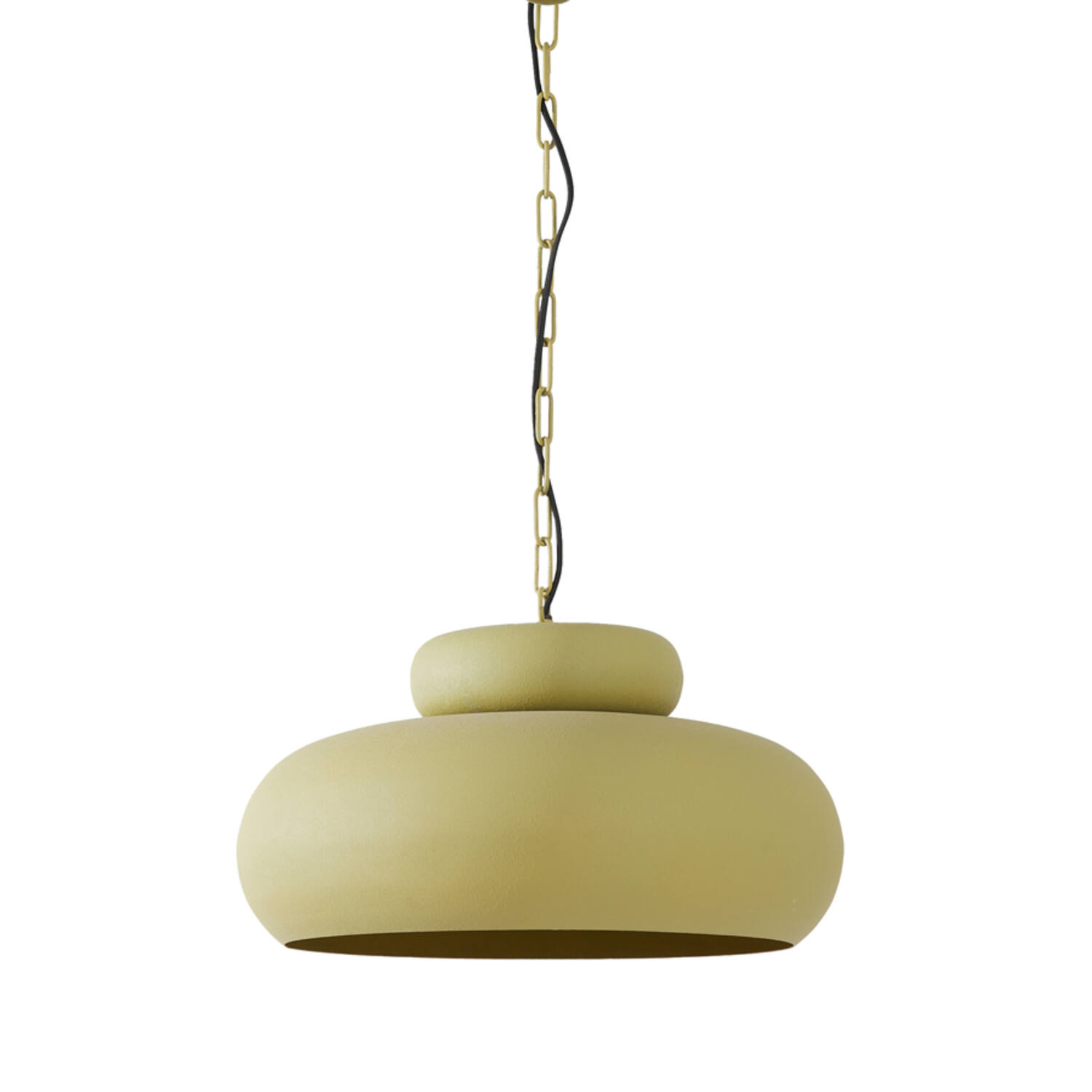 Lámpara colgante dorada moderna con brillo Light & Living Neiva - Ø 46 cm