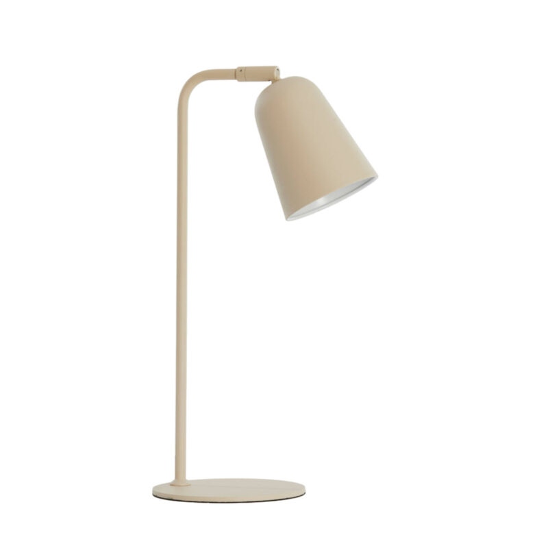 Lámpara de mesa beige estilo moderno Light & Living Salomo - H. 47 cm