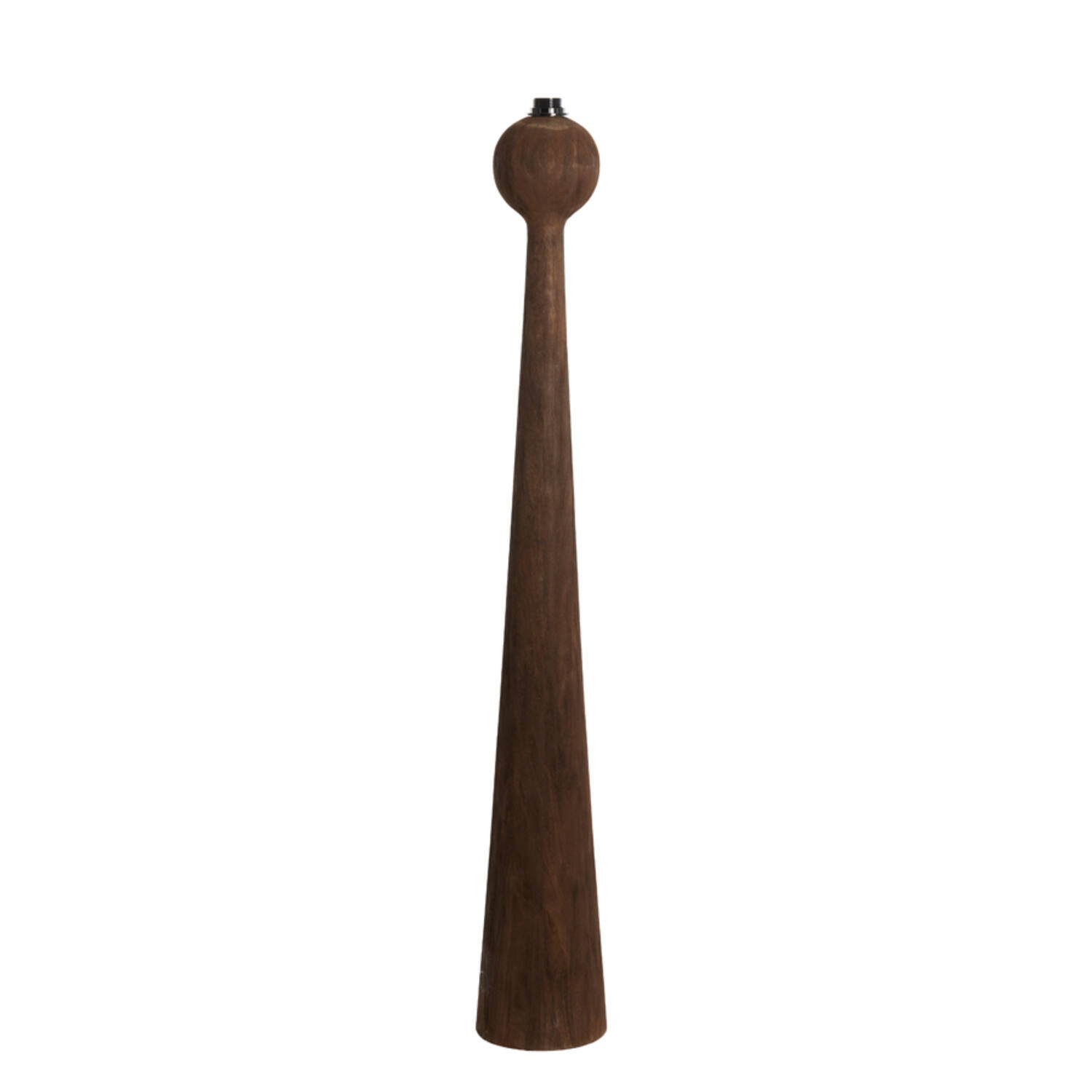 Base de lámpara de madera marrón Light & Living Festina - H. 125 cm