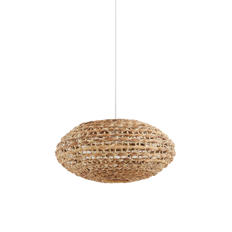 Lámpara colgante de ratán trenzado Light & Living Tripoli - Ø 50 cm