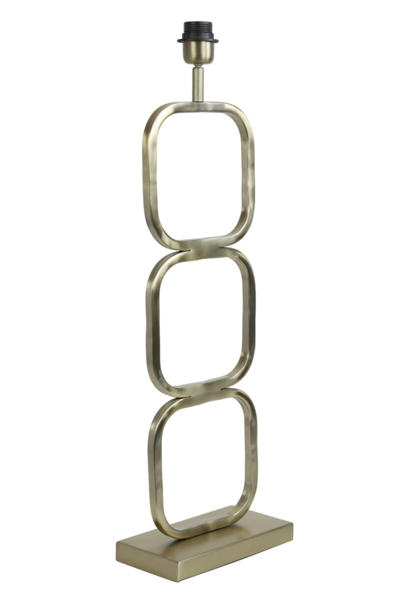 Base de lámpara metal diseño moderno Light & Living Lutika - H. 69 cm - Imagen 3