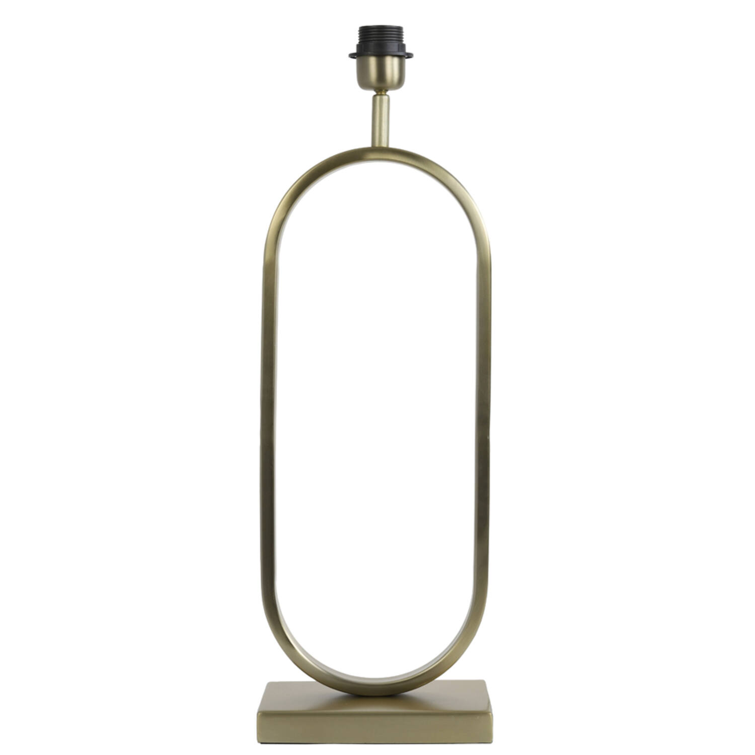 Moderno pie de lámpara de oro metálico Light & Living Jamiri - H. 55 cm