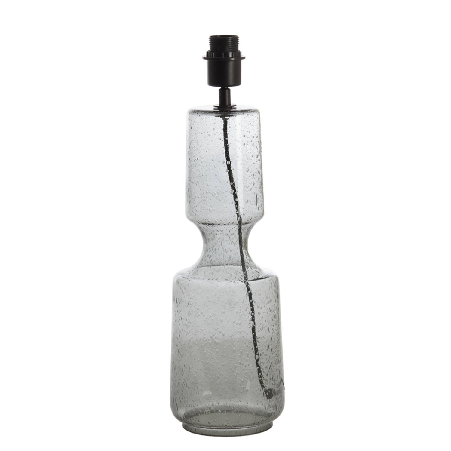Base de lámpara de cristal con burbujas Light & Living Labin - H. 51 cm