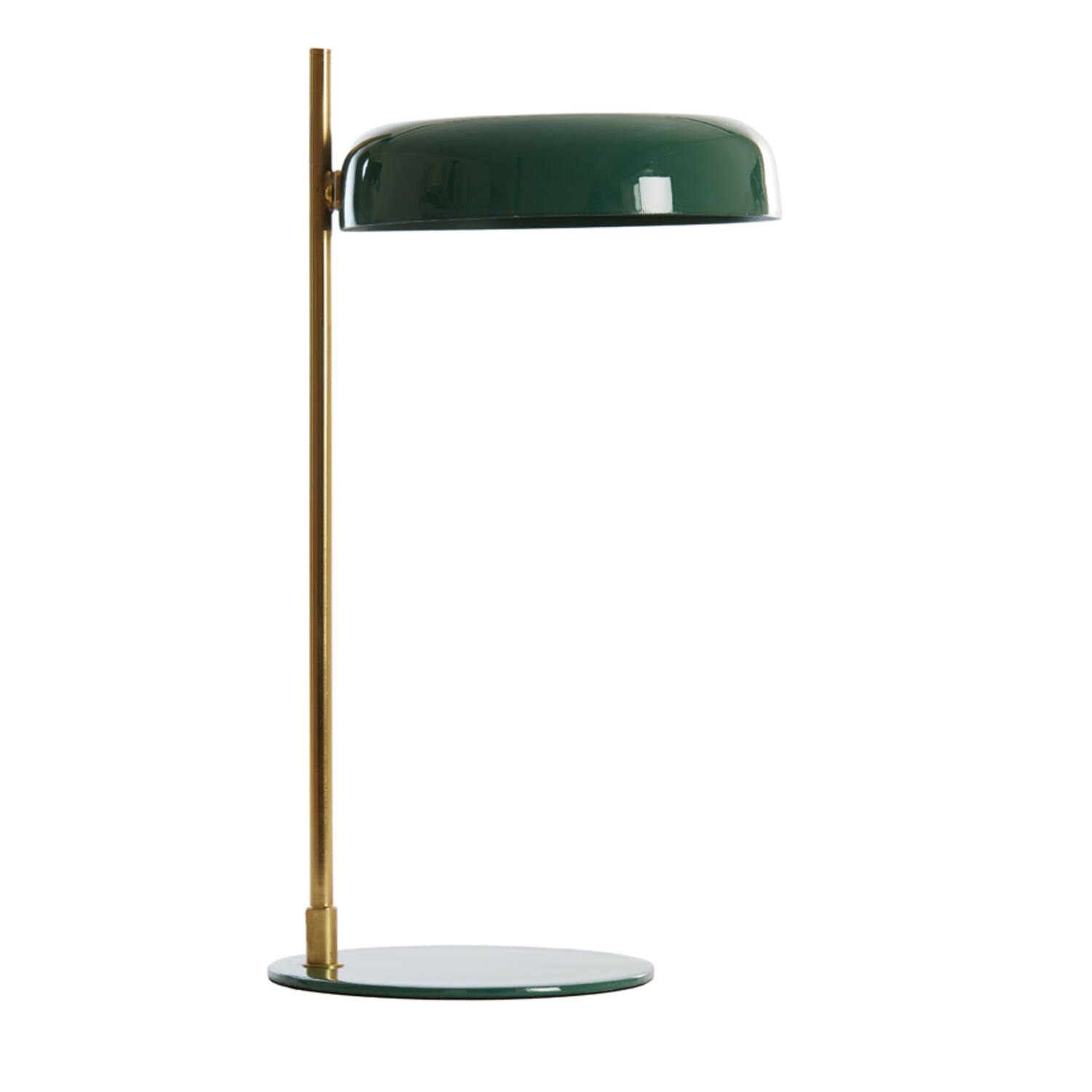 Lámpara de escritorio verde diseño retro Light & Living Maleka - H. 47 cm