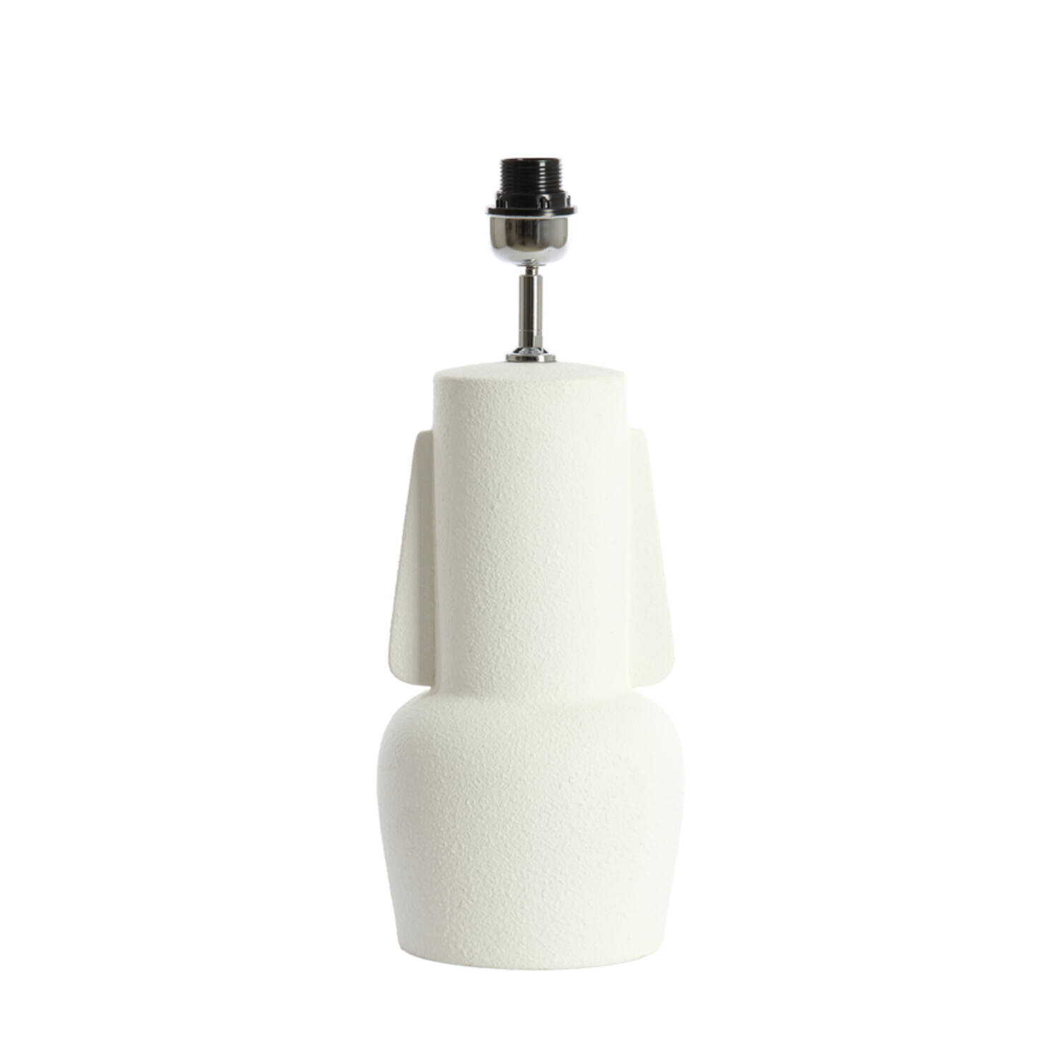 base de lámpara moderna blanca Light & Living Mataram - H. 47 cm