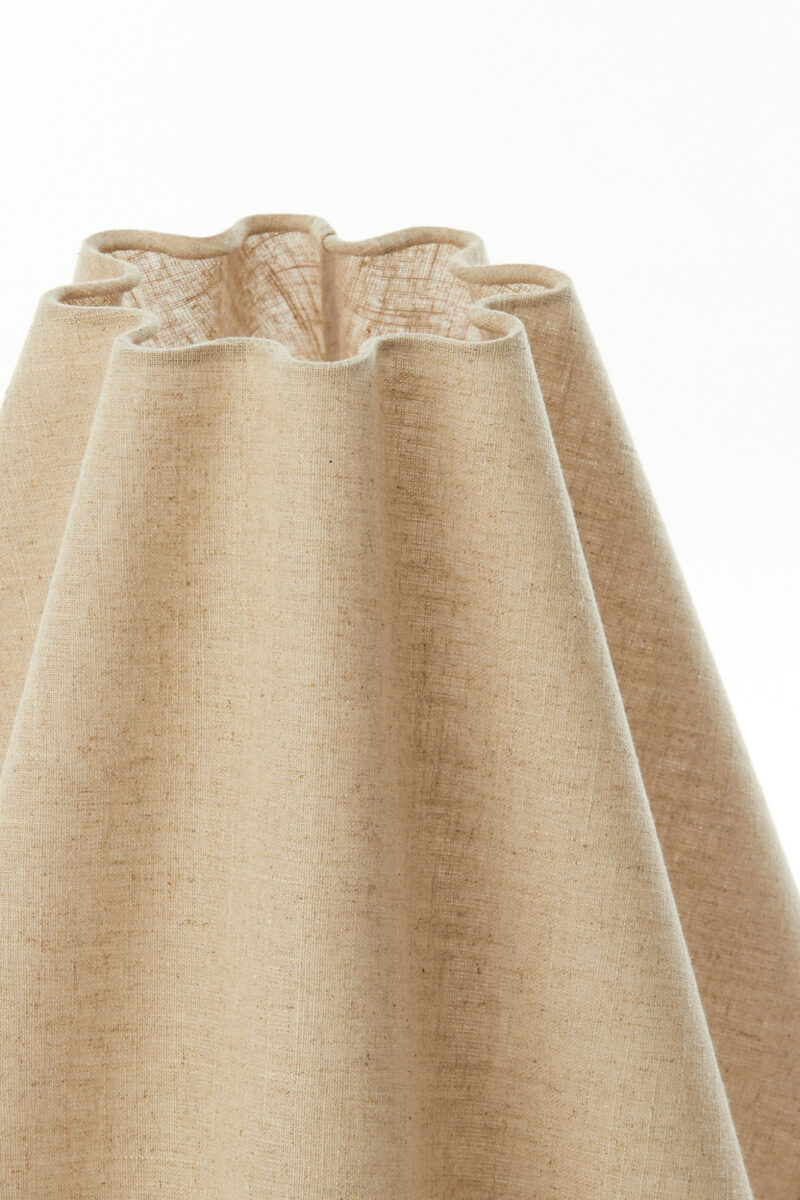 Pantalla de lámpara de tela color beige Light & Living Bezaha - Ø 18,5 cm - Imagen 4