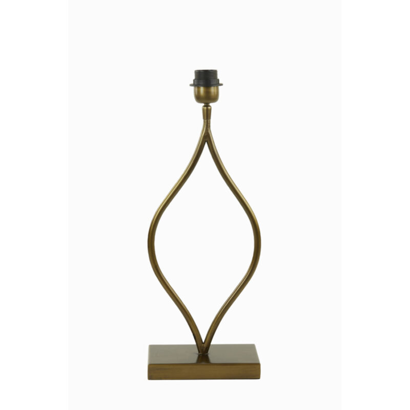 Base de lámpara moderna ovalada Light & Living Okno - H. 47 cm