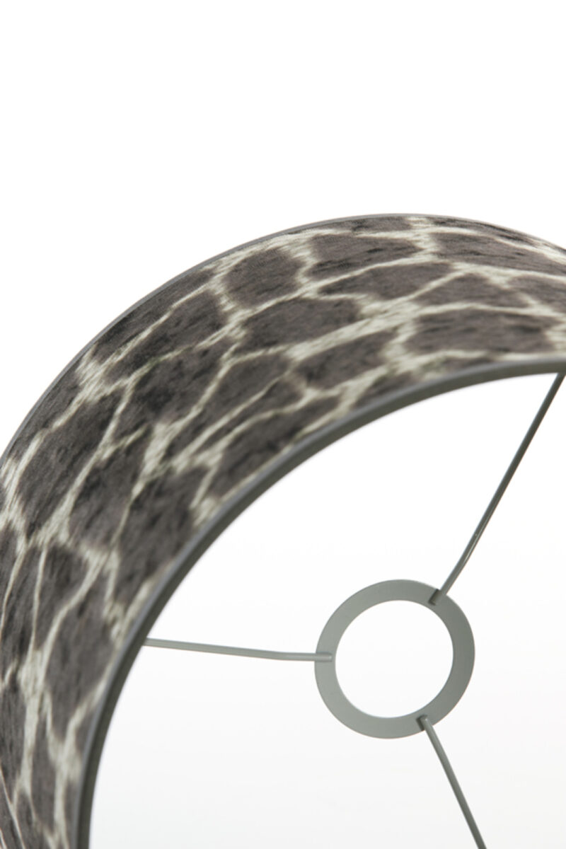 Pantalla de lámpara en forma cilíndrica con estampado de animales Light & Living Mosa - Ø 25 cm - Imagen 7