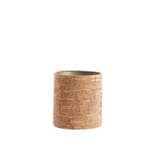 Pantalla de lámpara tejida natural en forma cilíndrica Light & Living Osire - Ø 25 cm