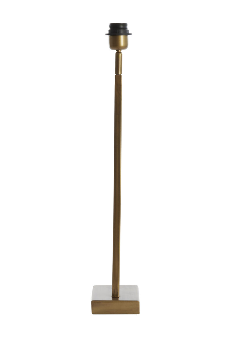 Base de lámpara dorada rectangular Light & Living Shiva - H. 55 cm - Imagen 4