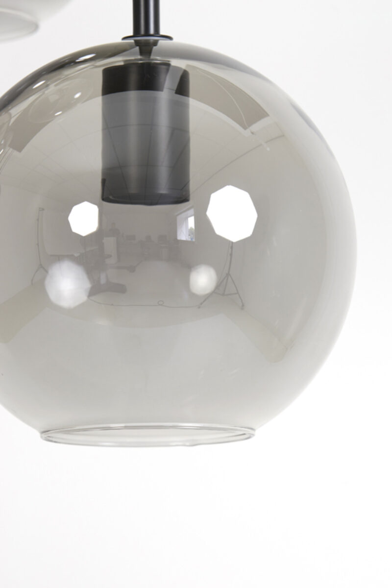 Lámpara colgante de vidrio geométrica alargada Light & Living Subar – An. 124 cm - Imagen 5