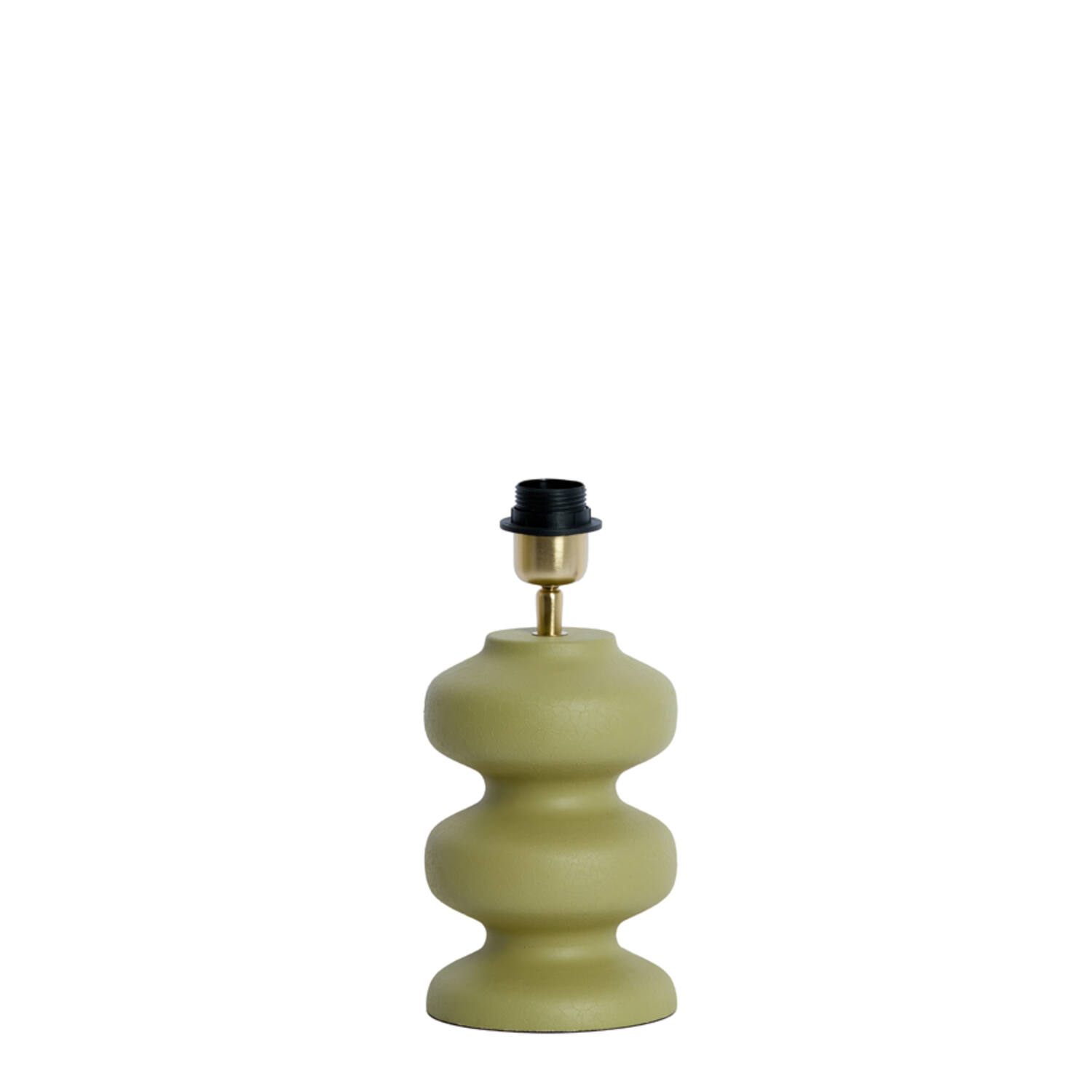 Pequeña base de lámpara verde Light & Living Soroca – H. 24 cm