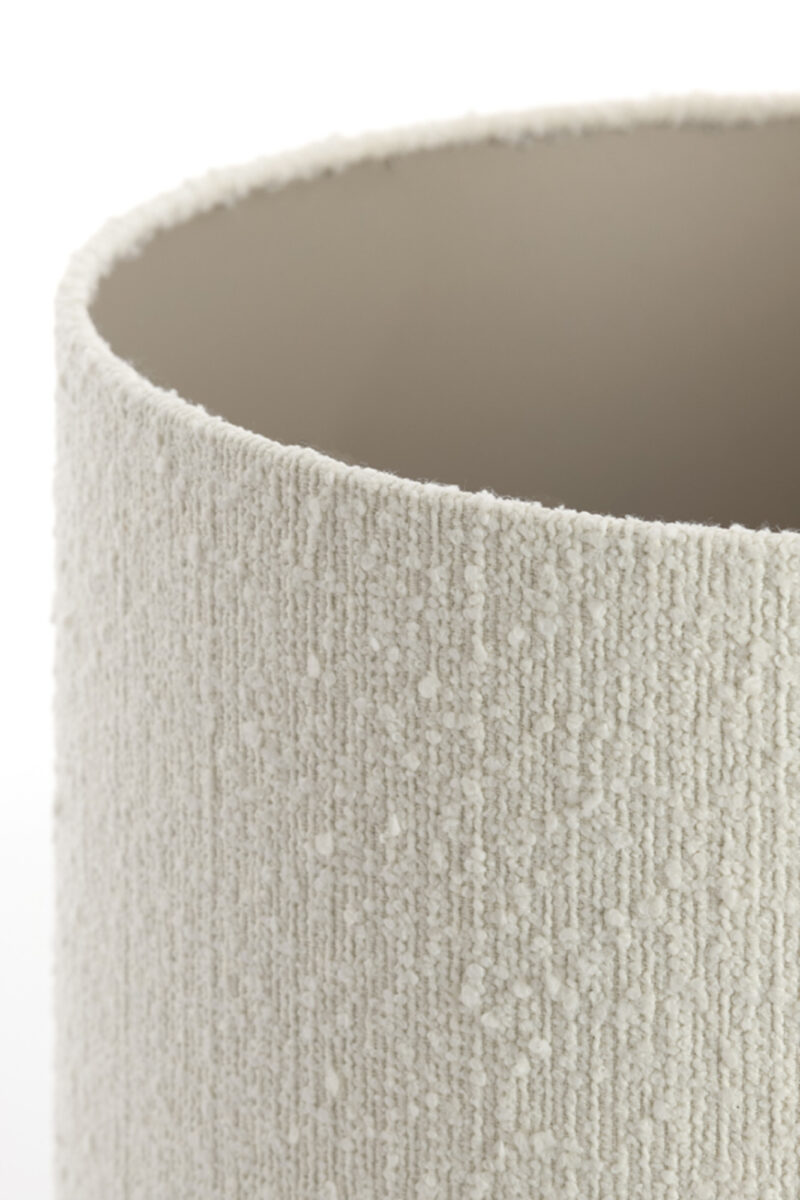 Pantalla de lámpara de tela en forma de cilindro Light & Living Bolero - Ø 40 cm - Imagen 6