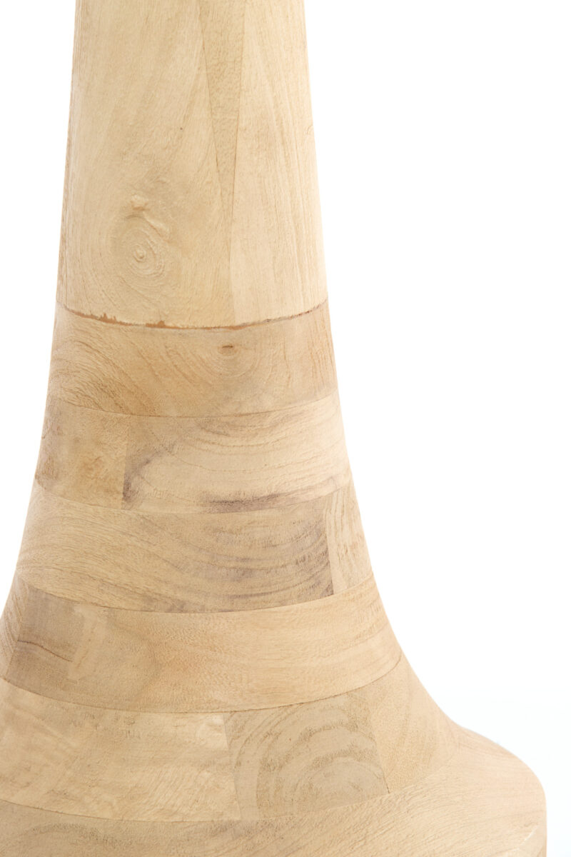 Lámpara de diseño moderno con base de madera Light & Living Jovany - H. 135 cm - Imagen 4