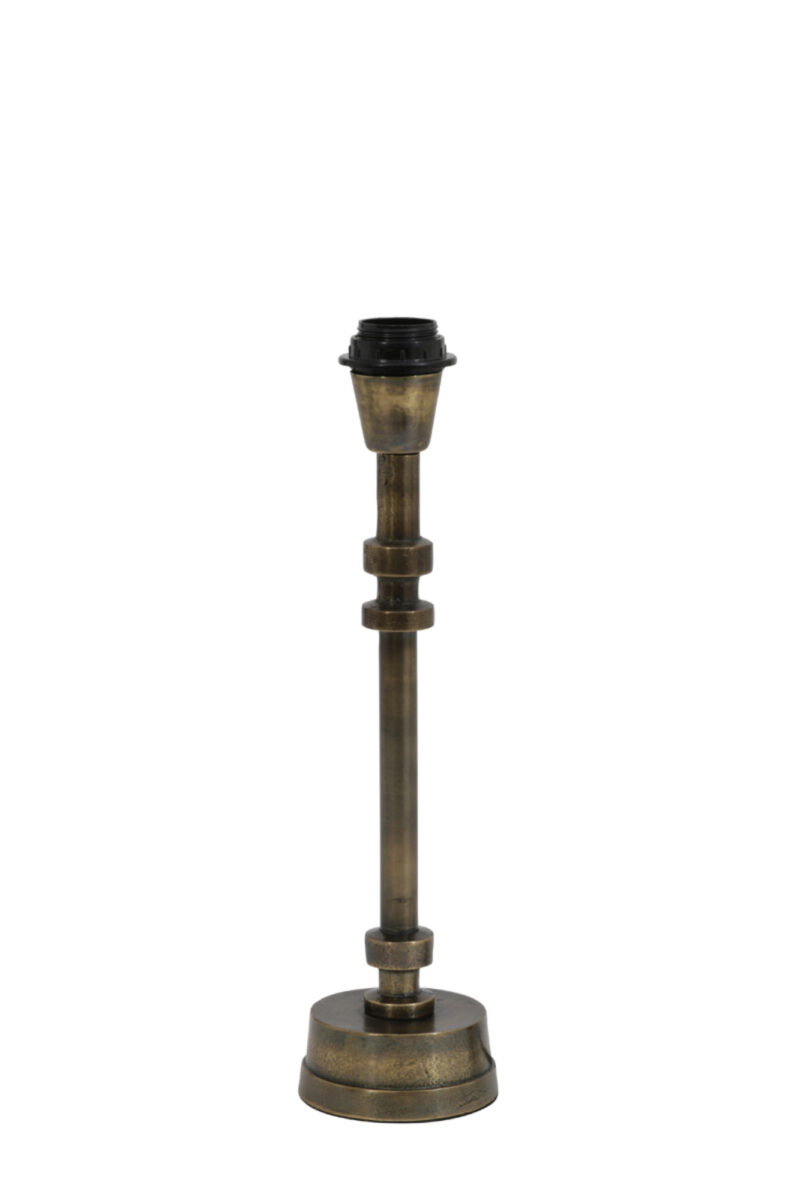 Base de lámpara marrón antigua Light & Living Howell - H. 38 cm - Imagen 2