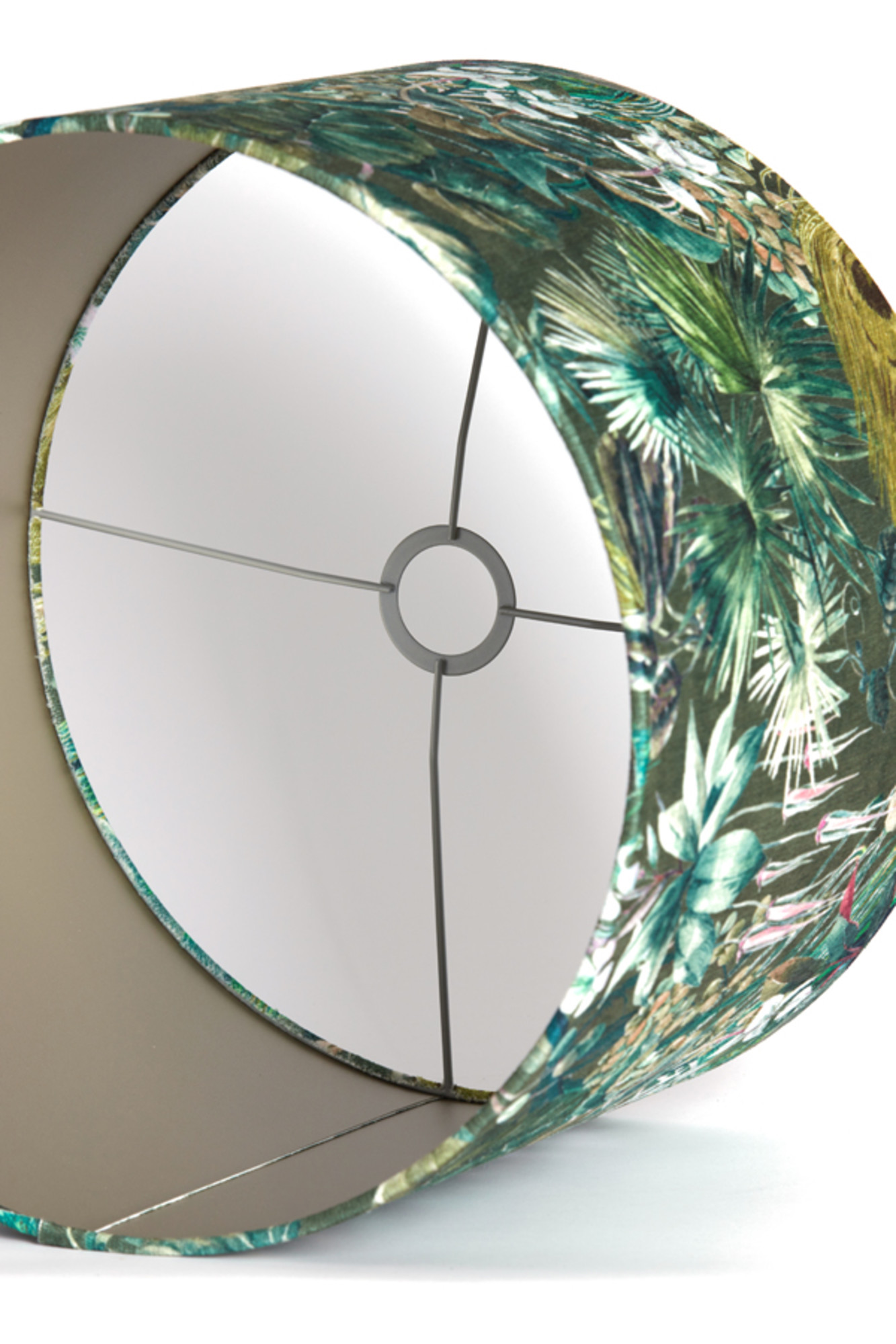 Pantalla de lámpara con estampado de flores Light & Living Xenia Flora - Imagen 6