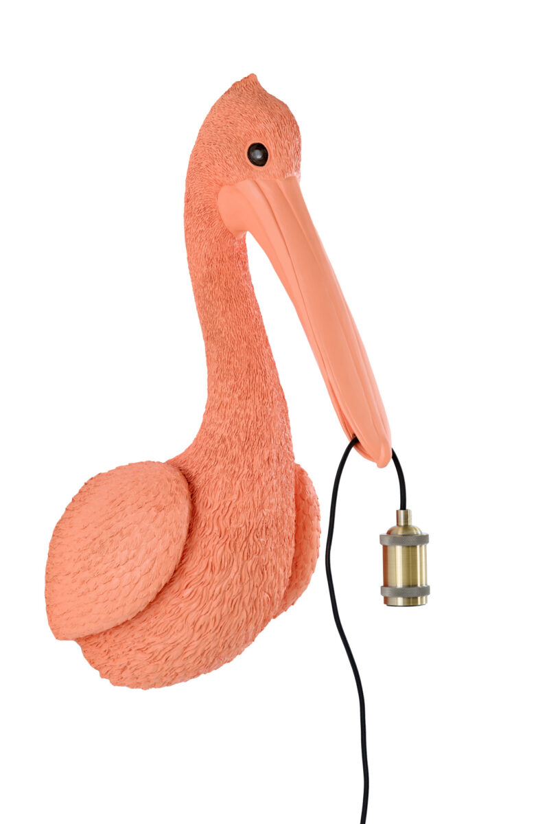 Pantalla moderna en varios colores Light & Living Pelican – H. 63 cm - Imagen 2