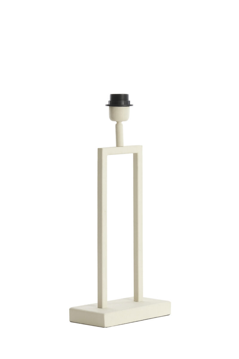 Base de lámpara metálica rectangular Light & Living Shiva - H. 41 cm - Imagen 3