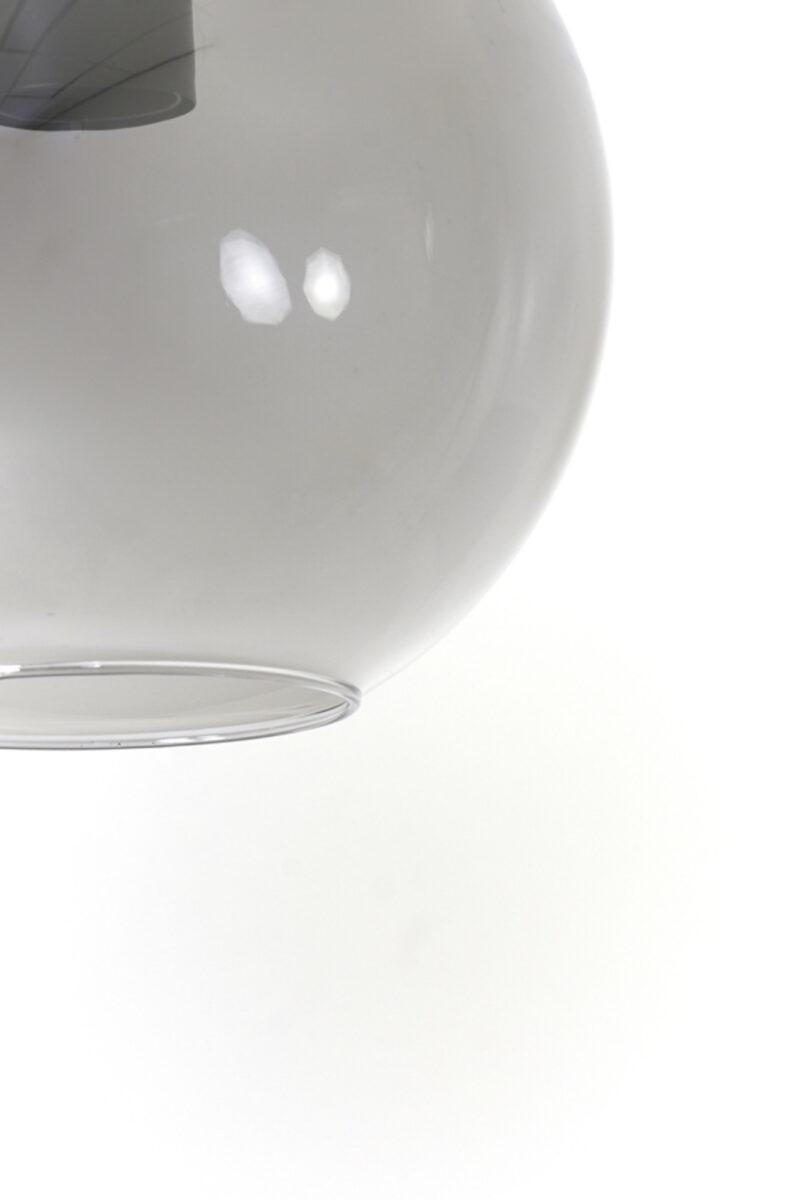 Lámpara esférica de vidrio ahumado Light & Living Subar - Ø 25 cm - Imagen 5