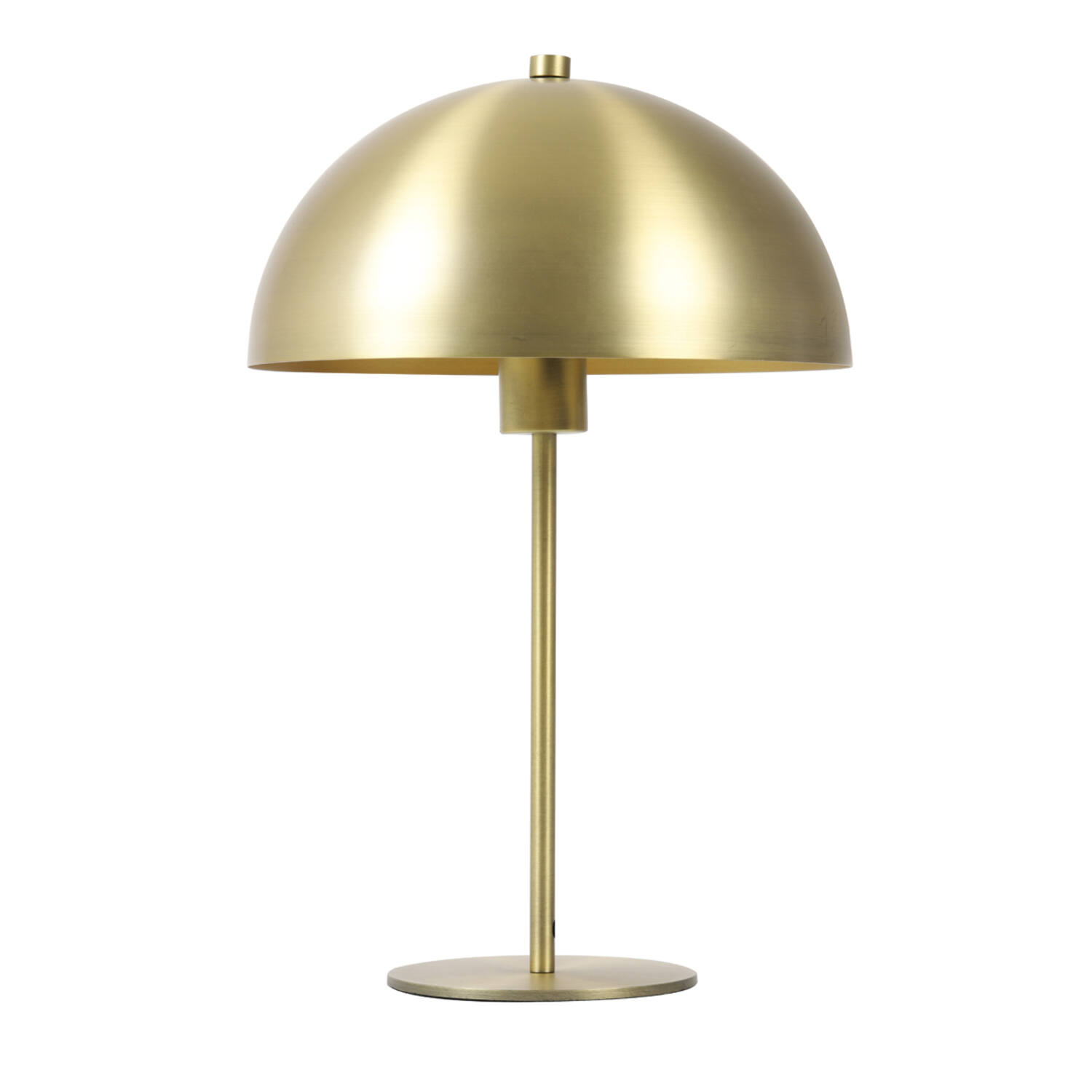 Lámpara tipo seta en metal dorado Light & Living Merel – H. 45 cm
