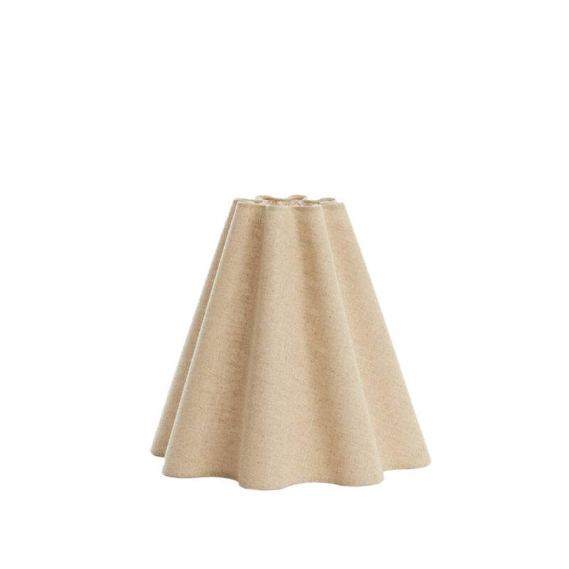 Pantalla de lámpara de color beige Light & Living Bezaha - Ø 15 cm