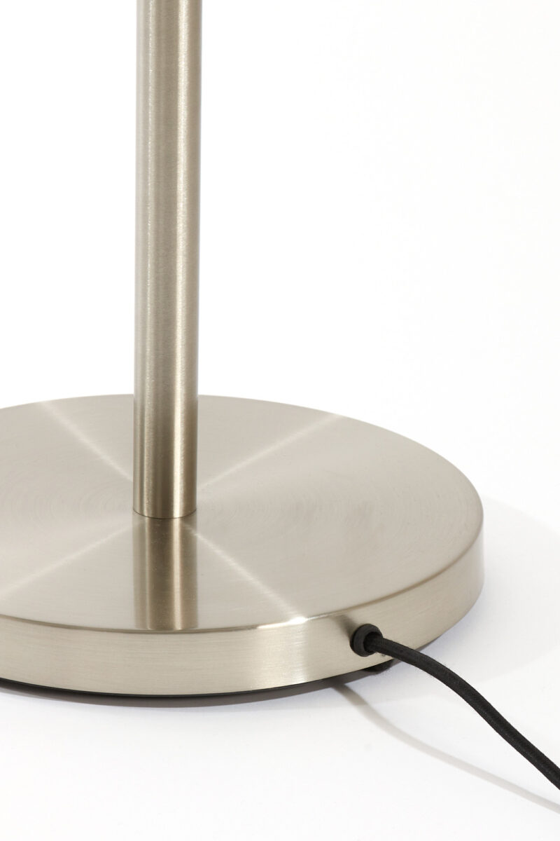 Base de lámpara de metal color plata Light & Living Washington - H. 148,5 cm - Imagen 5