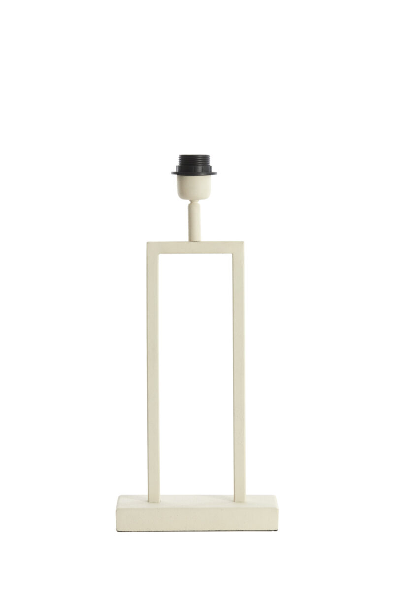 Base de lámpara metálica rectangular Light & Living Shiva - H. 41 cm - Imagen 2