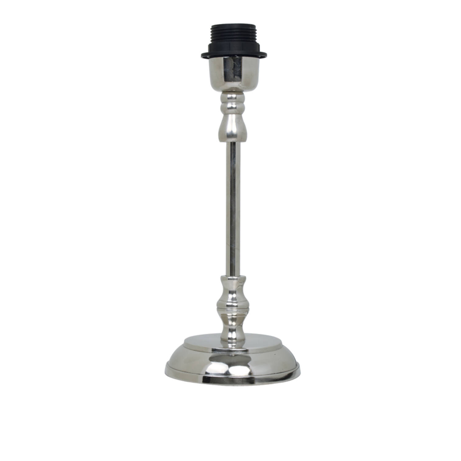 Base de lámpara antigua de color plateado estrecha Light & Living Mithun - H. 25 cm