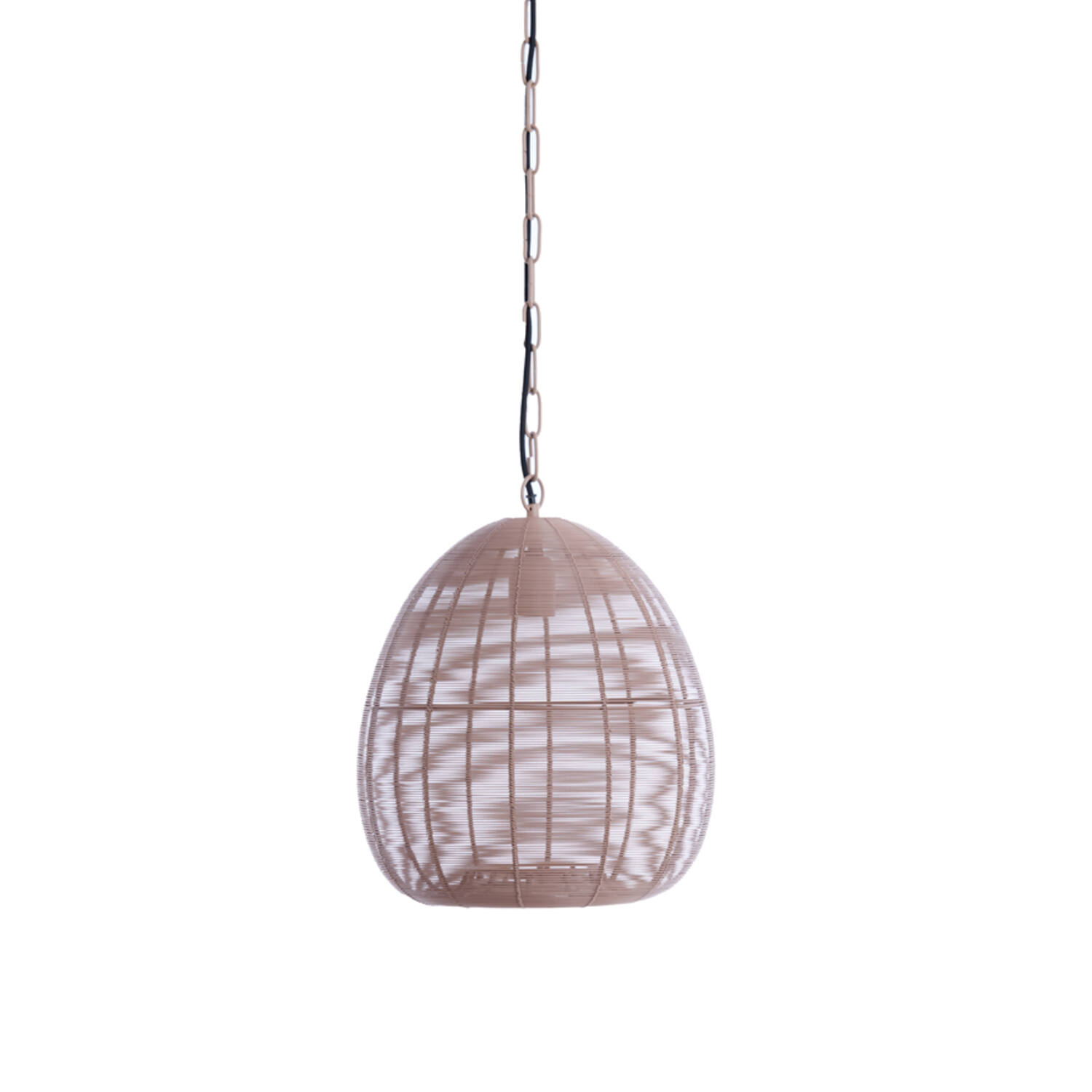 Lámpara colgante de ratán natural colgante Light & Living Oliveria - Ø 32 cm