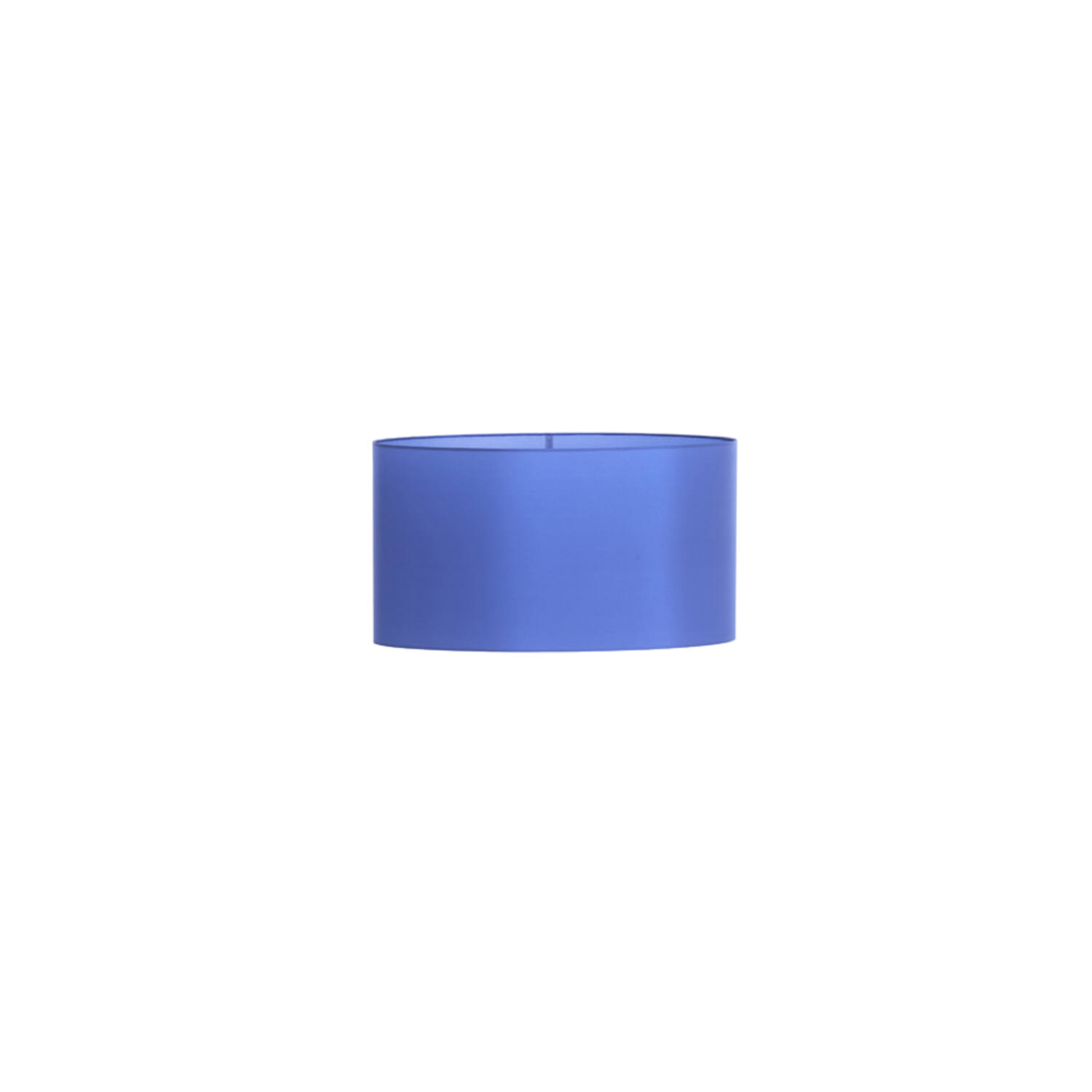 Pantalla de lámpara cilíndrica colorida en azul Light & Living Paradox - H. 25 cm