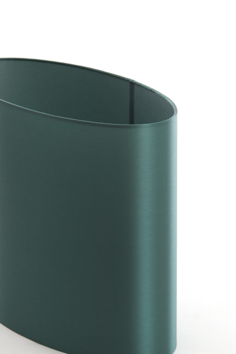 Pantalla de lámpara en forma cilíndrica de color verde Light & Living Imani - H. 32 cm - Imagen 5