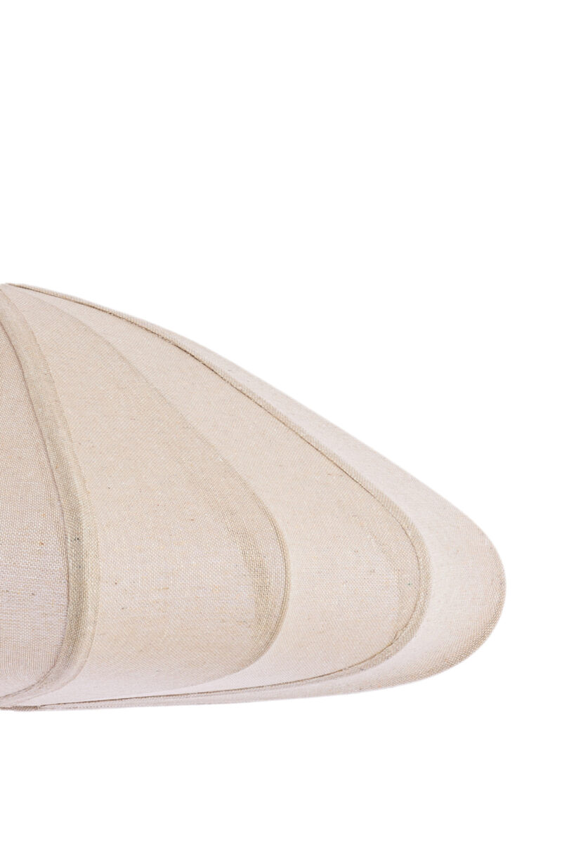 Lámpara colgante beige de tela estilo minimalista Light & Living Cesano - Ø 50 cm - Imagen 4