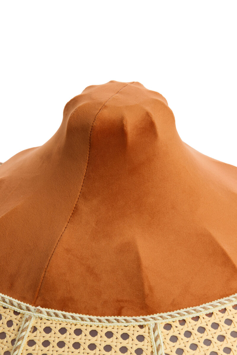 Pantalla de lámpara Franje con mimbre Light & Living Mizia - Ø 35 cm - Imagen 5