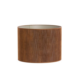 Pantalla de lámpara en forma de cilindro de color marrón Light & Living Penny - Ø 40 cm