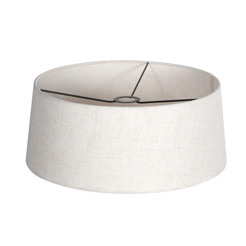 Pantalla de lámpara cónica color crema Anne Lighting - Ø 50 cm - Imagen 2