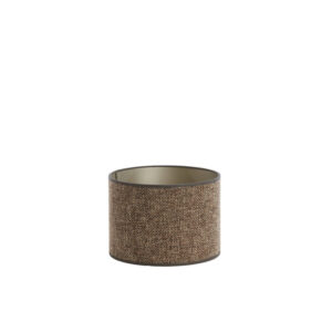 Pantalla de lámpara de color marrón en forma cilíndrica Light & Living Saverna - Ø 25 cm