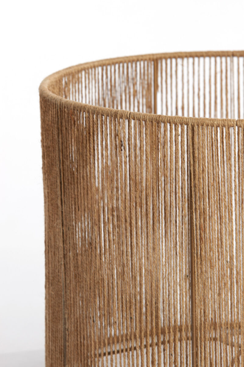 Pantalla de lámpara de ratán en forma cilíndrica Light & Living Tossa - Ø 30 cm - Imagen 6